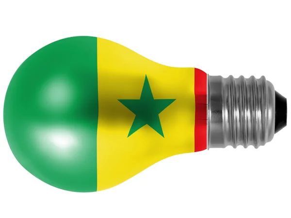 Η σημαία της Σενεγάλης — Φωτογραφία Αρχείου