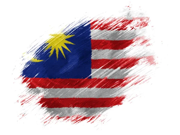 Flaggan malaysia — Stockfoto