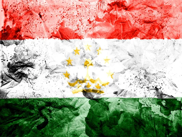 The Tajik flag — Stock Photo, Image