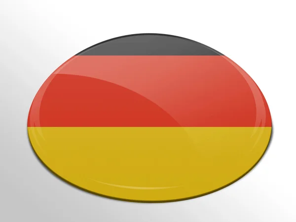 The German flag — Stock Photo, Image