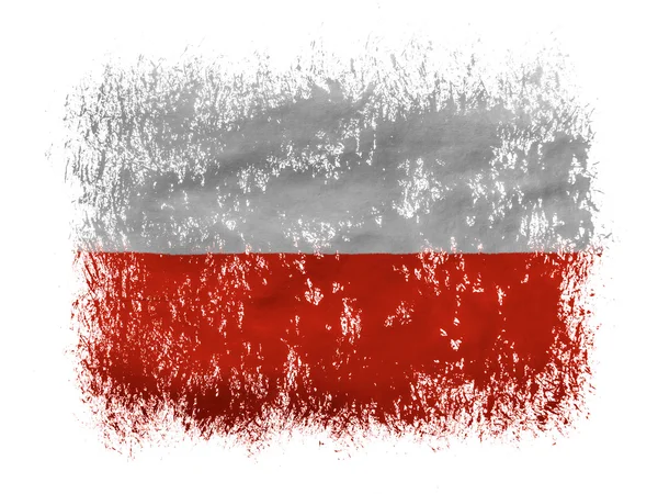 Η πολωνική σημαία — Φωτογραφία Αρχείου