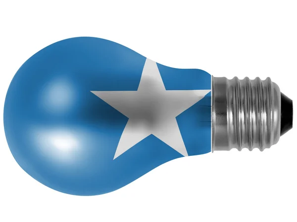 Die somalische Flagge — Stockfoto