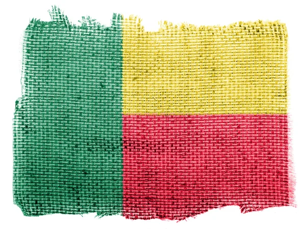 Benin. Benini vlajka — Stock fotografie