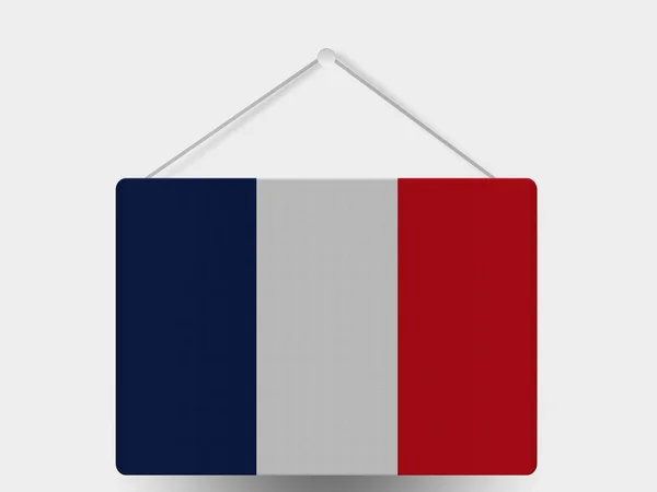 De Franse vlag — Stockfoto