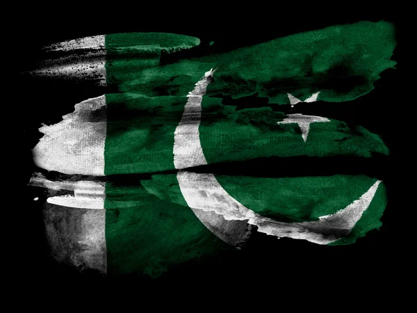 Pákistánské vlajka — Stock fotografie