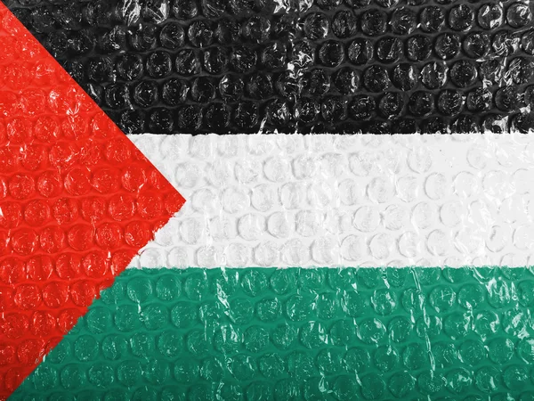 La bandera palestina — Foto de Stock