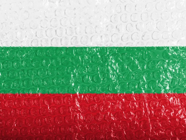 The Bulgarian flag — Stock Photo, Image