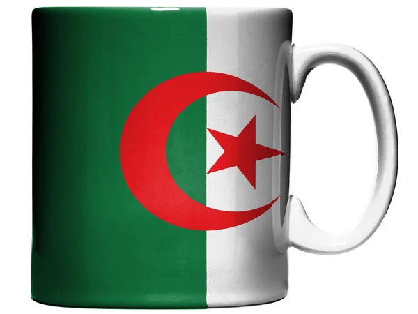 The Algerian flag — Stock Photo, Image