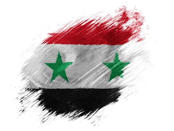 Flaggan Syrien — Stockfoto