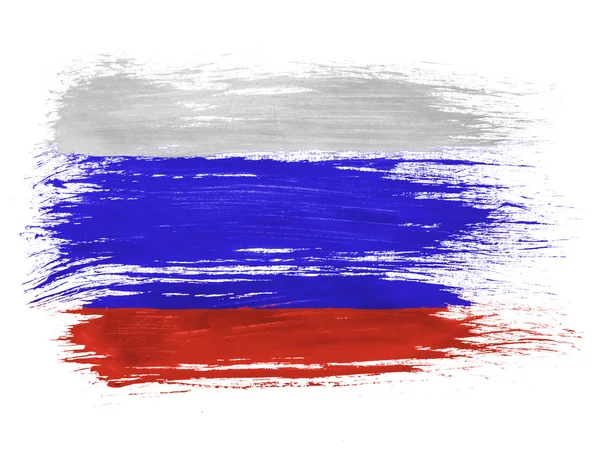 De Russische vlag — Stockfoto