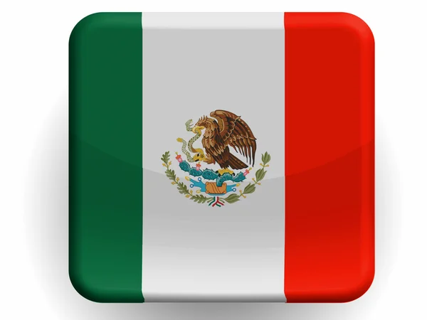 The Mexican flag — Stock Photo, Image