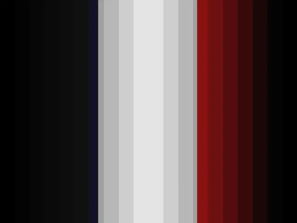 Die französische Flagge — Stockfoto