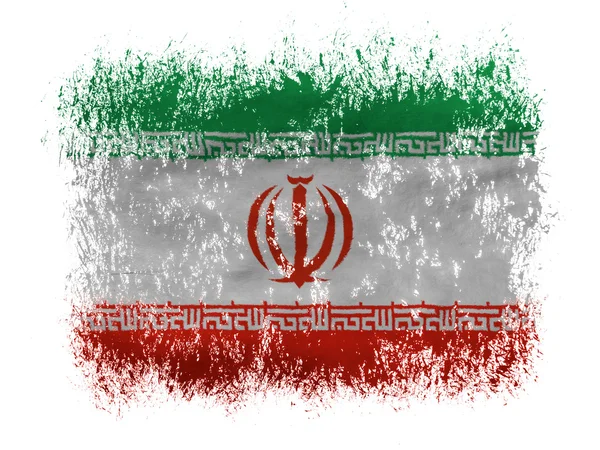 De Iraanse vlag — Stockfoto