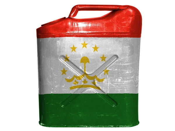 The Tajik flag — Stock Photo, Image