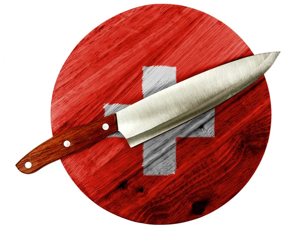 İsviçre bayrağı — Stok fotoğraf