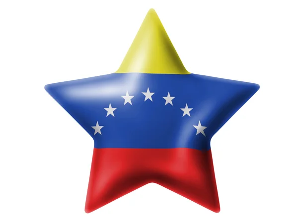 Die venezuelanische Flagge — Stockfoto