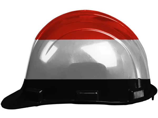 La bandiera yemenita — Foto Stock