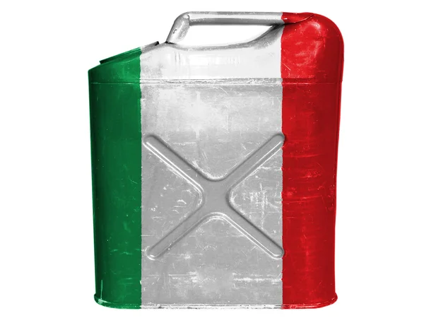 The Italian flag — Stock Photo, Image