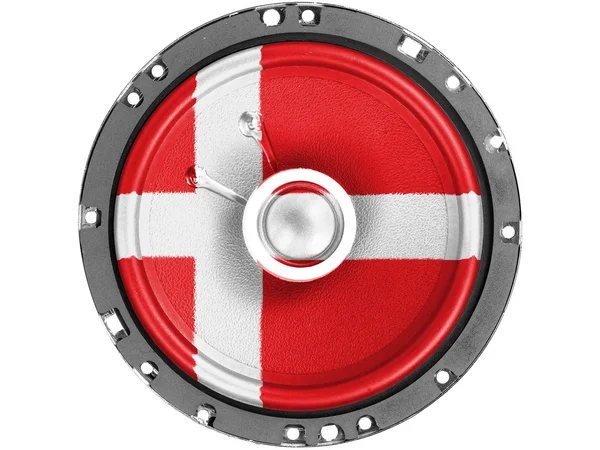 The Danish flag — Stock Photo, Image