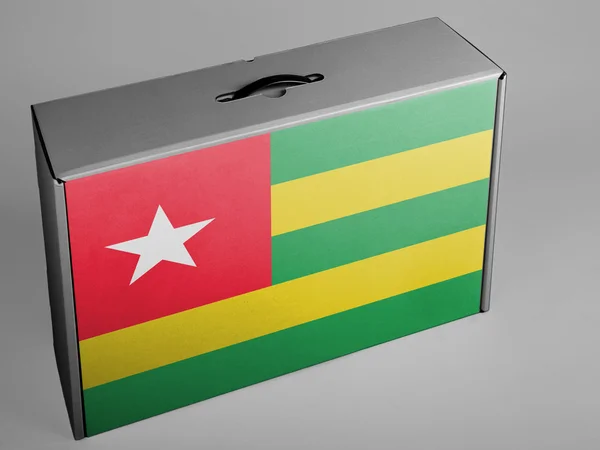 Togo flag — Stock Photo, Image