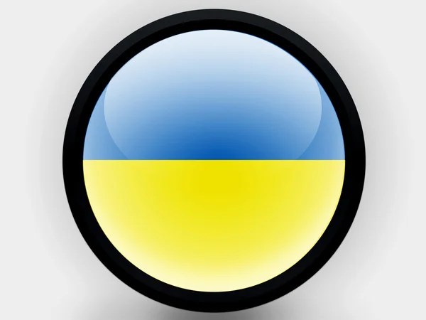 Die ukrainische Flagge — Stockfoto