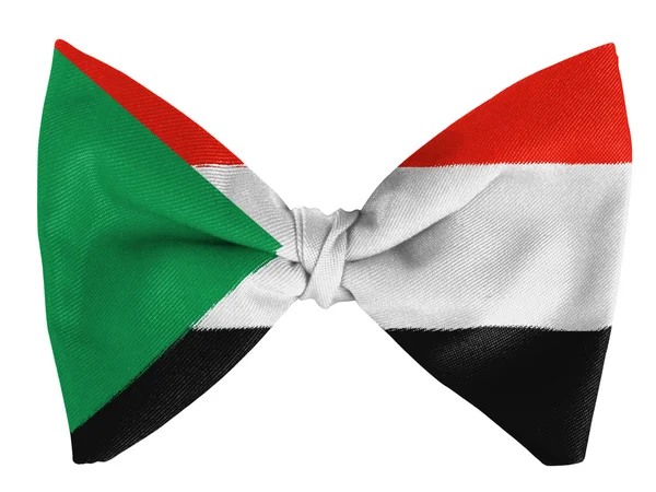 Bandeira do Sudão — Fotografia de Stock