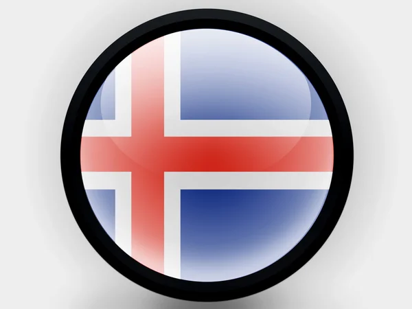 The Icelandic flag — Stock Photo, Image