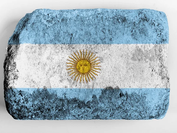 Die argentinische Flagge — Stockfoto