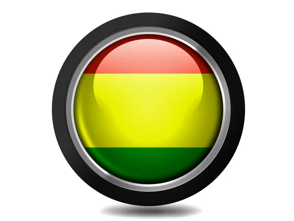Bolivijská vlajka — Stock fotografie