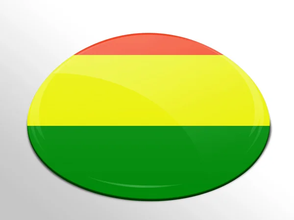 The Bolivian flag — Stock Photo, Image