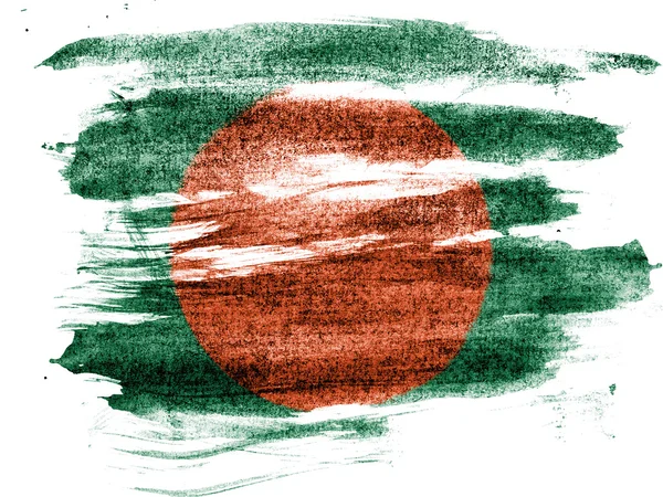 La bandiera del bangladesh — Foto Stock