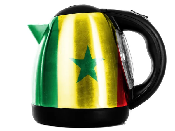 The Senegal flag — Stock Photo, Image