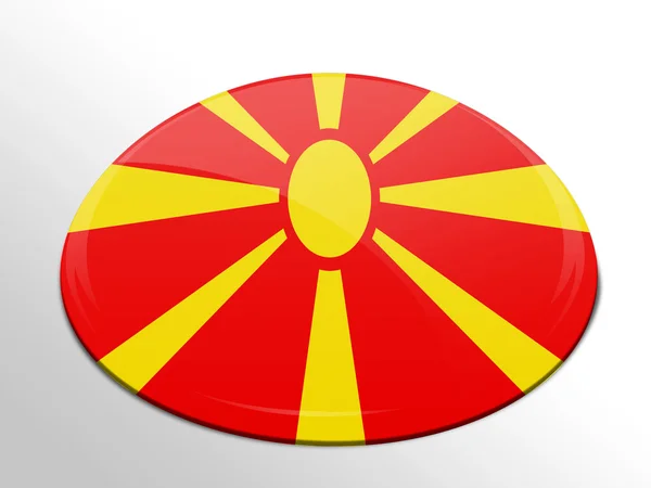 Macedonia flag — Stock Photo, Image