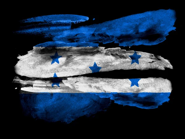 Die honduranische Flagge — Stockfoto