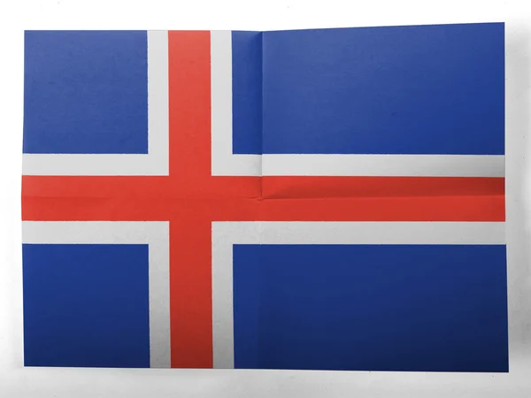 The Icelandic flag — Stock Photo, Image