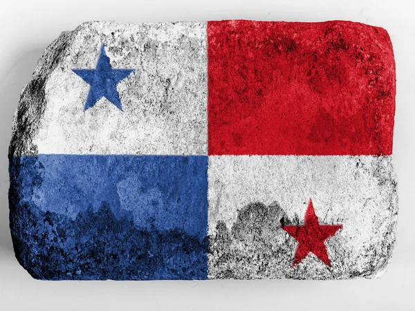 Panama flagg — Stockfoto