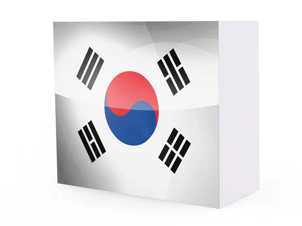 La bandera de Corea del Sur —  Fotos de Stock