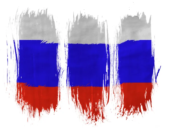 La bandiera russa — Foto Stock