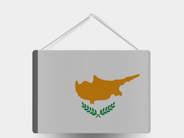 Vlag van Cyprus — Stockfoto