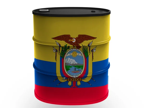 Ecuador-Flagge — Stockfoto