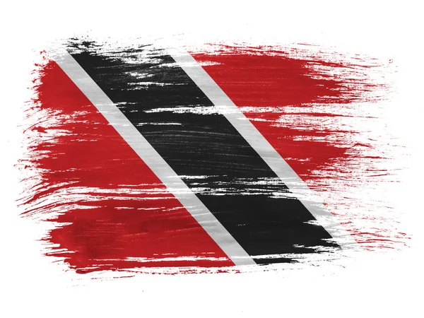 Флаг Тринидада и Тобаго — стоковое фото