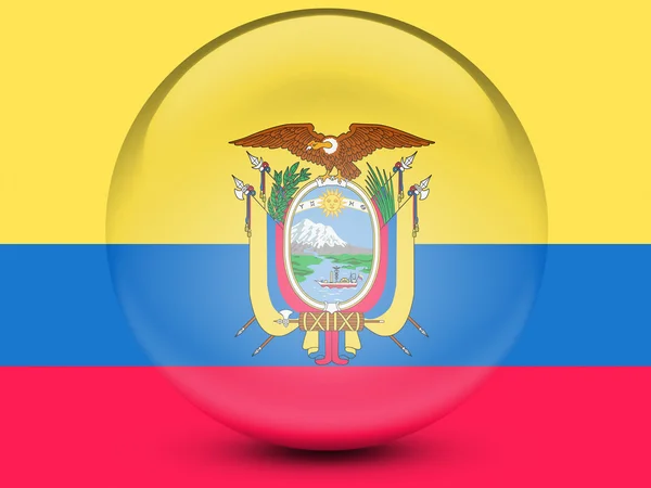 Ecuador flag — Stock Photo, Image