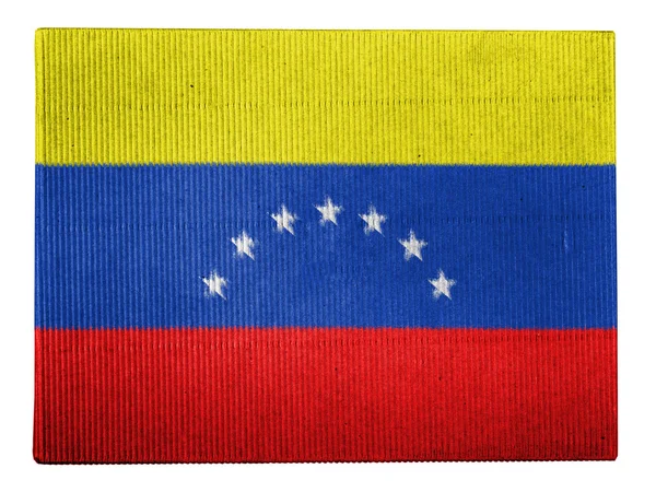 Die venezuelanische Flagge — Stockfoto