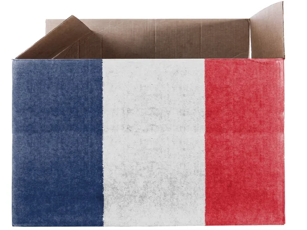 La bandera francesa — Foto de Stock