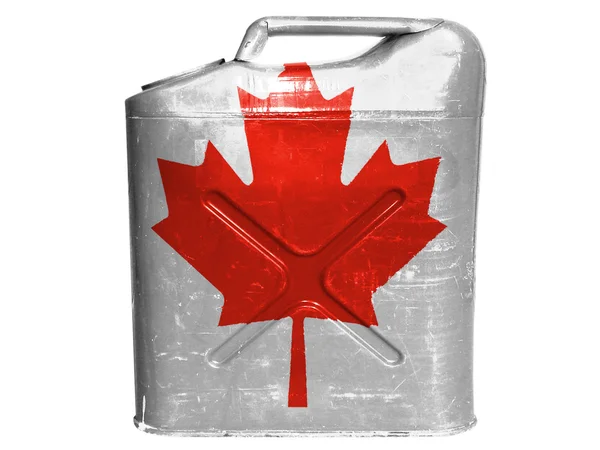 Det kanadiske flagget – stockfoto