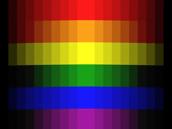 Gay pride flag — Stock Photo, Image