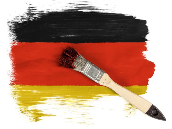 La bandera alemana — Foto de Stock