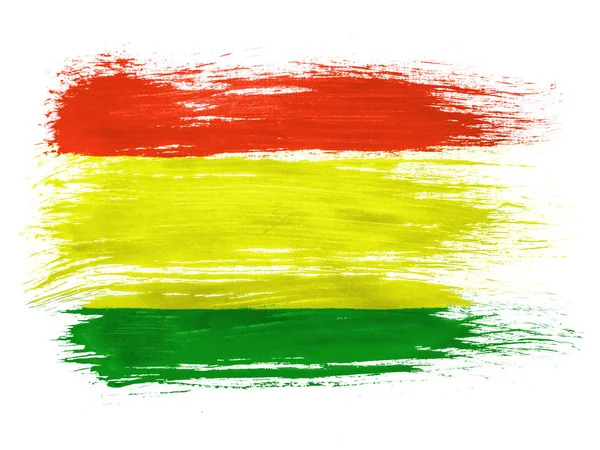 The Bolivian flag — Stock Photo, Image