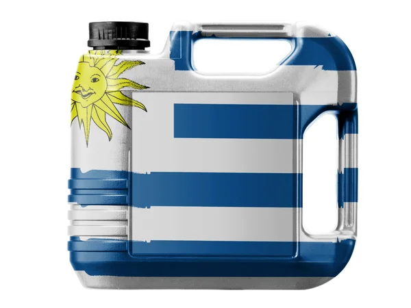 Uruguay flag — Stock Photo, Image