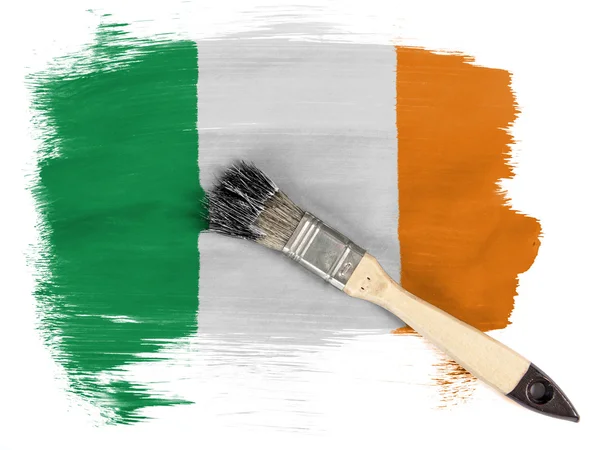 The irish flag — Stock Photo, Image